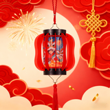 京唐新年礼物马年手提灯笼元旦小礼品儿童diy手工自制过新年宫灯花灯