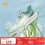 361°运动鞋男鞋飞羽网面透气休闲轻便厚底慢跑步鞋子男672322231-4