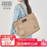 Teenie Weenie托特包圣诞礼物送女友礼物大容量TW小熊通勤包包