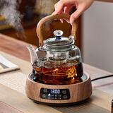 泥也煮茶壶2026新款电陶炉烧水茶壶家用套装高档加厚玻璃耐高温泡茶壶