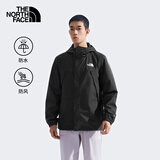 北面（The North Face）冲锋衣男款单层26年春夏新款外套户外登山服防风夹克8DRZ 4H0/宇宙黑 L /175