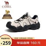 骆驼（CAMEL）云山1代户外秋季徒步登山休闲丑萌鞋情侣 G15S076104 米白/黑 42
