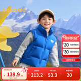 巴拉巴拉童装儿童羽绒马甲冬装男童女童保暖立领外套2025新款冬亲子装时尚