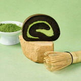 鲜京采the Roll'ING联名 黑金抹茶瑞士卷 500g/8片冰淇淋蛋糕中秋聚会