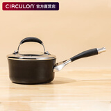 圈圈锅（CIRCULON）家用不粘奶锅宝宝辅食锅轻油烟带玻璃盖燃气电磁炉通用14cm 不粘奶锅 14cm 0ml