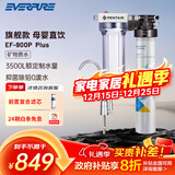 爱惠浦（Everpure） 家用矿物质厨下净水器 大流量0废水直饮 1.8L/分钟3500L处理量 EF-900P Plus