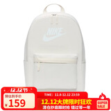 耐克NIKE男女双肩包 书包  HERITAGE  休闲包DC4244-104白 均码