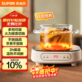 苏泊尔（SUPOR）电陶炉煮茶电磁炉家用电磁炉灶新型迷你小型简易大功率速热轻音火锅围炉煮茶炉C10-CS15国家补贴