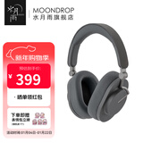 水月雨羽翼 Edge 头戴式蓝牙耳机ANC主动降噪便携可折叠hifi长续航蓝牙5.4 灰色