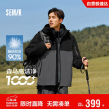 森马（Semir）四防羽绒服中国国家地理系列男三合一两件套冬装109724113110