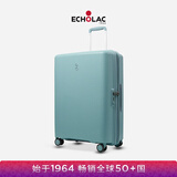 爱可乐（Echolac）防刮耐磨万向轮旅行箱时尚登机箱行李箱密码箱PW005蓝色20吋