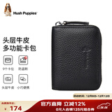 暇步士（Hush Puppies）卡包男名片夹超大容量多卡位证件套防盗刷生日礼物送男友实用