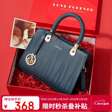 红蜻蜓包包女包头层牛皮单肩托特手提包送女友跨年新年生日礼物礼盒