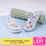 卡骆驰（CROCS）檀健次同款经典泡芙洞洞鞋百舒适男沙滩鞋女鞋休闲鞋|207521 霜紫色-5BO 36 (220mm) 37