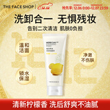 菲诗小铺（THE FACE SHOP）草本洁面女温和清洁洗卸合一护肤保湿男深层净澈补水控油收缩毛孔 柠檬170g-清爽控油