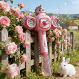 索迪吹泡泡机枪棒婴儿童玩具男女孩电动手持全自动生日新年礼物1-3岁2