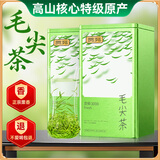 贡苑 绿茶特级毛尖茶叶250g 2025新茶明前嫩芽正宗栗香信阳口感自己喝