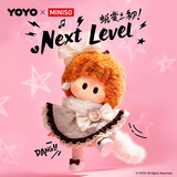 名创优品（MINISO）YOYO蜕变之初系列搪胶毛绒吊卡摆件挂件右右酱手办玩具生日礼物女