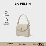 拉菲斯汀包包2025新款方糖包时尚腋下包红色结婚新娘手提小方包 620930 奶油白