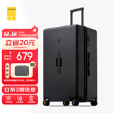 地平线8号（LEVEL8）行李箱 密码拉杆箱女男托运旅行PC箱28英寸大容量 旅行者系列黑色