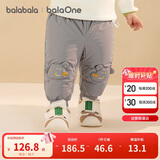 巴拉巴拉童装宝宝羽绒裤儿童男女童长裤冬2025加厚保暖束脚裤209425108208