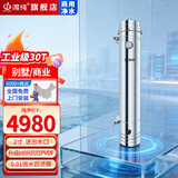 得纯（DECHUN） 立式全屋中央净水器家用 工业用大型净水设备商用直饮大流量农村黄泥水井水过滤器 30T工业级超滤