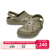 卡骆驰（CROCS）洞洞鞋贝雅男鞋女鞋轻便耐磨一脚蹬拖鞋休闲鞋|10126 卡其色-260 37 /38(230mm)