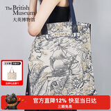 大英博物馆欧洲文化艺术包包女包航海刺绣单肩帆布包送女生生日礼物新年礼物
