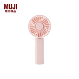 MUJI便携手持风扇 949643 LA13CC0S 粉色 型号：MS-HFP1CN 约68×33×148mm