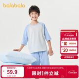 巴拉巴拉儿童睡衣套装春夏薄款空调服男女童家居服小童中大童208224171206