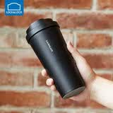 乐扣乐扣（LOCK&LOCK）保温杯316不锈钢便携随行高颜值大容量咖啡杯子学生男女水杯新款 黑色【550ml】