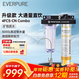 爱惠浦（Everpure）家用厨下直饮 长寿命滤芯 大流量0废水 4升/分钟 10000L额定净水量净水器4FCS-CN  