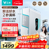 云米（VIOMI）净水器家用小京龙ProMax1600G 纯水ro反渗透厨下式0阻垢剂母婴直饮 过滤器净水机净饮机 国家补贴