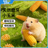 比克熊仓鼠磨牙棒小玉米装金丝熊零食营养粮食造景用品4根