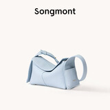 Songmont山下有松挂耳系列屋檐包mini设计师款头层牛皮通勤斜挎hobo包礼物