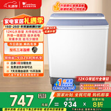 小天鹅（LittleSwan）双桶双缸洗衣机半自动 12公斤大容量 强力去污洗大件 节能 TP12S156 以旧换新 国家补贴 一级能效
