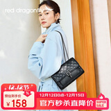 红蜻蜓包包女包2025新款斜挎单肩包牛皮轻奢小方包送女友生日礼物