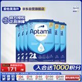 爱他美（Aptamil）德国版较大婴儿配方奶粉2段（6-10个月）易乐罐 800g*6罐箱装