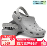 卡骆驰（crocs）檀健次同款洞洞鞋男女鞋凉拖拖鞋沙滩凉鞋 10001-1FT M8W10