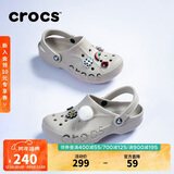 CROCS卡骆驰贝雅洞洞鞋沙滩鞋|10126 卵石色-2V3 41/42(260mm) 