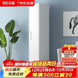 洛克菲勒钢制柜单一门更衣柜铁皮储物柜带锁员工浴室320宽竖单门衣柜