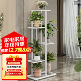 蜗家铁艺花架客厅落地式花盆架室内外多层植物摆放架阳台绿萝置物架