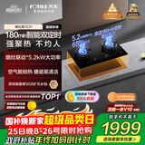 方太燃气灶天然气 家用嵌入式5.2kW 可烟灶联动易清洁 TE21 政府补贴20%