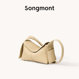 Songmont山下有松挂耳系列屋檐包mini设计师款头层牛皮通勤斜挎hobo包礼物