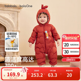巴拉巴拉儿童轻薄羽绒服男女童冬装连体衣2025造型可爱趣味萌208425120203