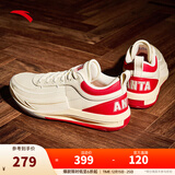 安踏（ANTA）【锋芒1 STYLE】篮球校园文化鞋男氮科技抗扭休闲耐磨低帮运动鞋 学院红-1 44.5 (男10.5码)
