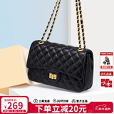 蔻一（Cnoles）包包女包高端女士单肩包链条斜挎包大容量小方包元旦礼物送女友