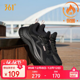 361°运动鞋女秋冬季保暖网布轻便减震通勤休闲跑步鞋子女682232210-7