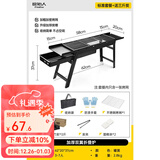 原始人烧烤架户外烧烤炉家用碳烤炉3-7人便携式木炭烧烤架子 升级加厚双翼【加粗不锈钢烤网】5件套+3斤炭