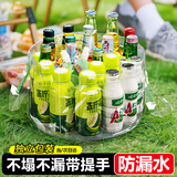ToMill一次性折叠盆便携旅游洗衣神器洗脸盆水桶水盆洗衣袋泡脚 6.8L